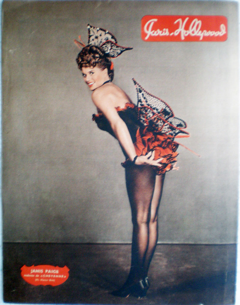  56/1950 PARIS HOLLYWOOD sexy Paulette Goddard J.Paige
